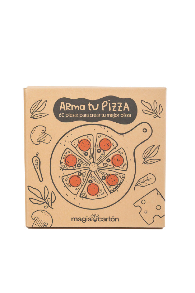 Set Arma tu Pizza para pintar