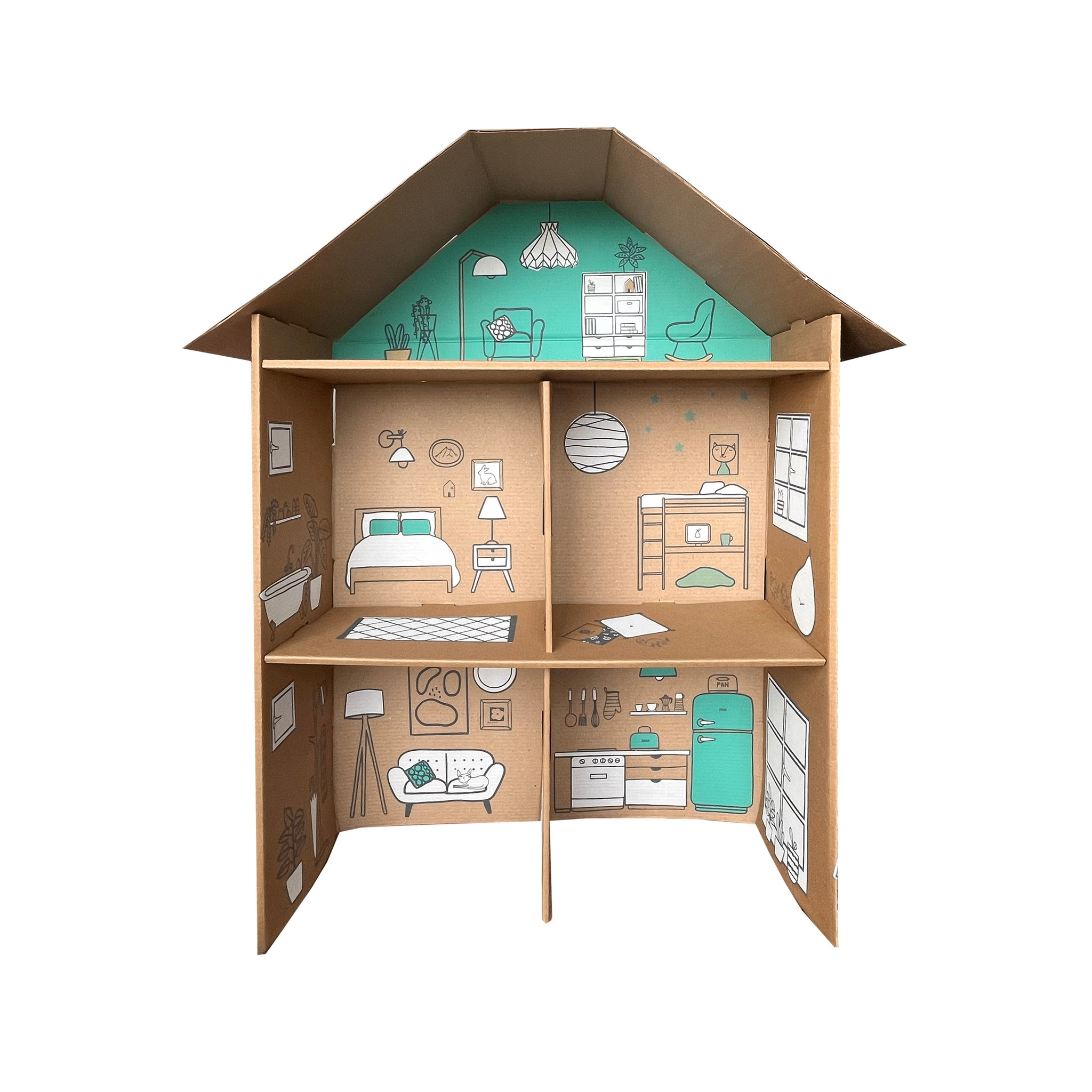 Madera Bebes De Casita De Muñecas Casita Muñecas Lidl Casita De