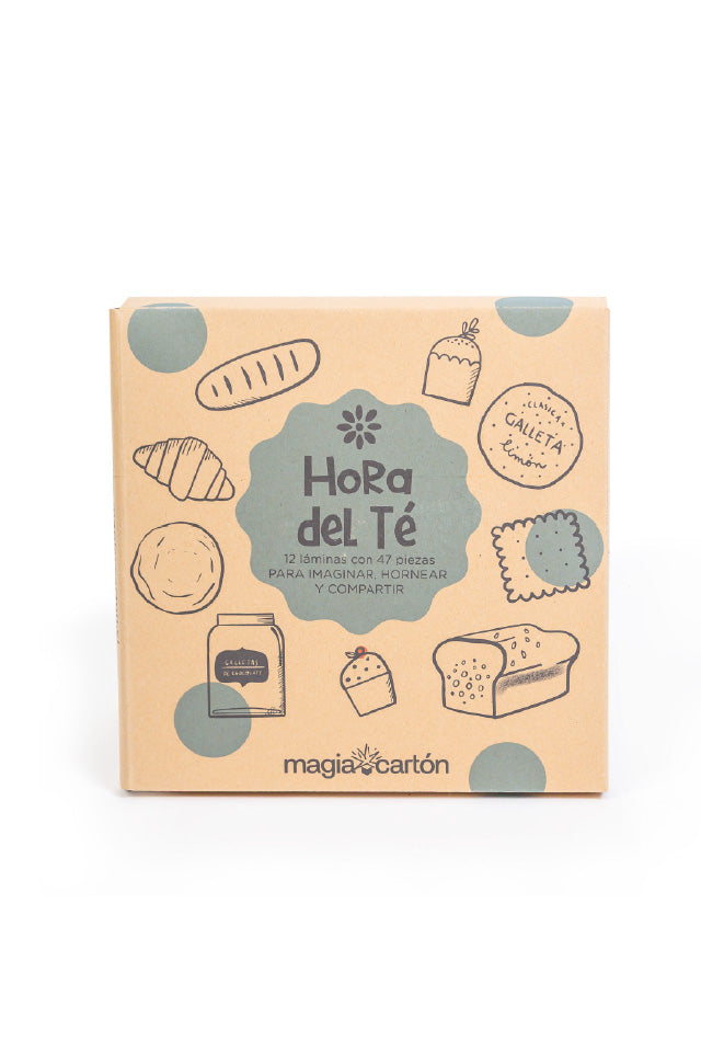 Set hora del té para pintar