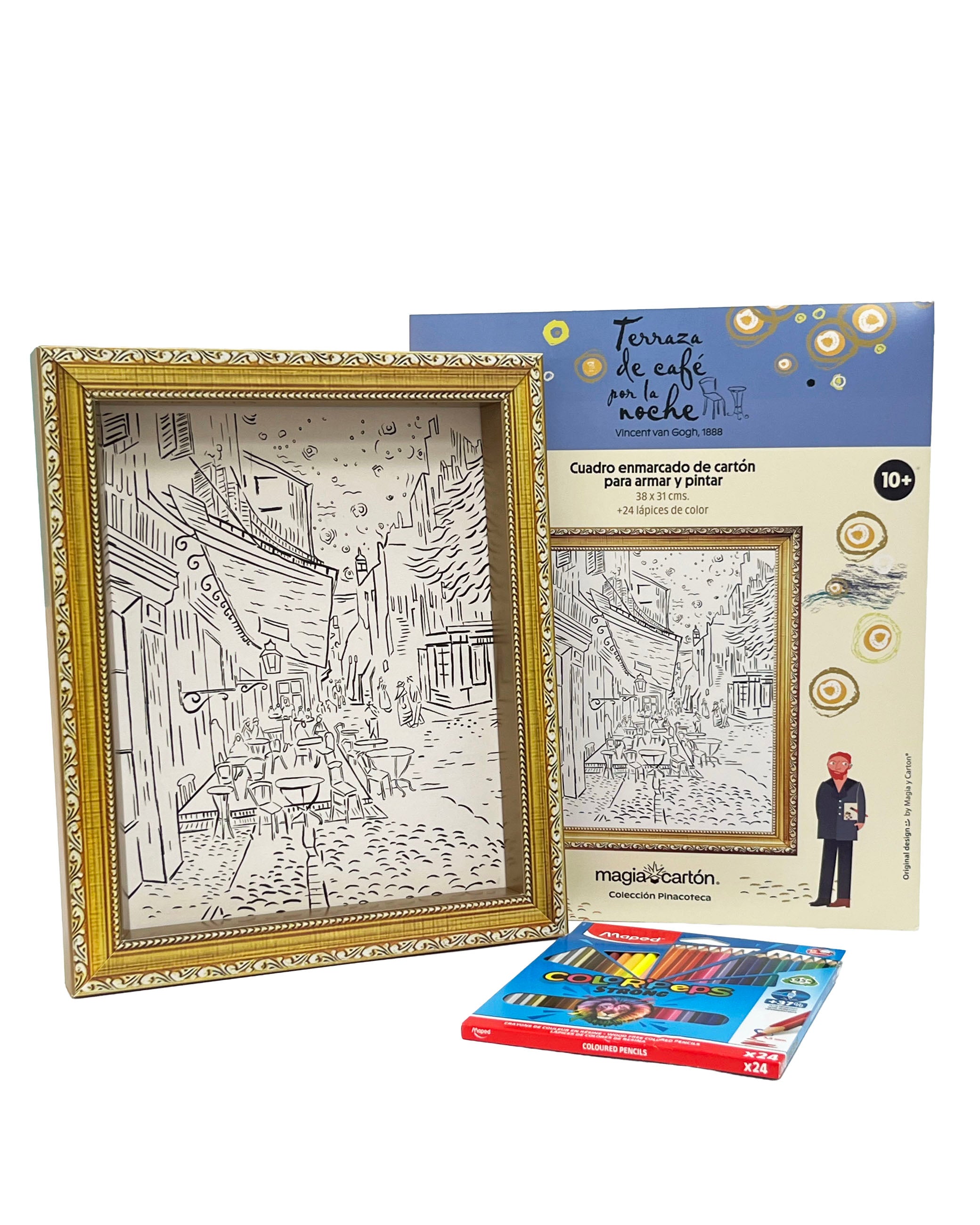 Cuadro Enmarcado para armar y pintar / Vincent Van Gogh