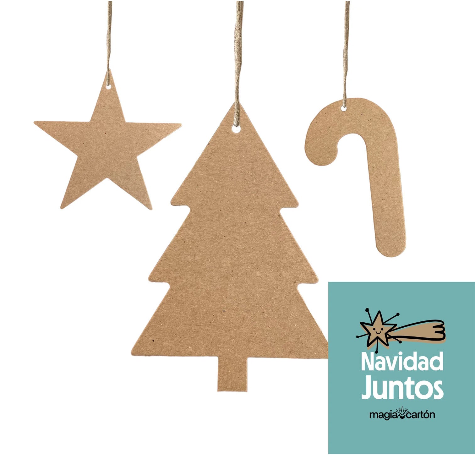 Set 30 adornos de Navidad